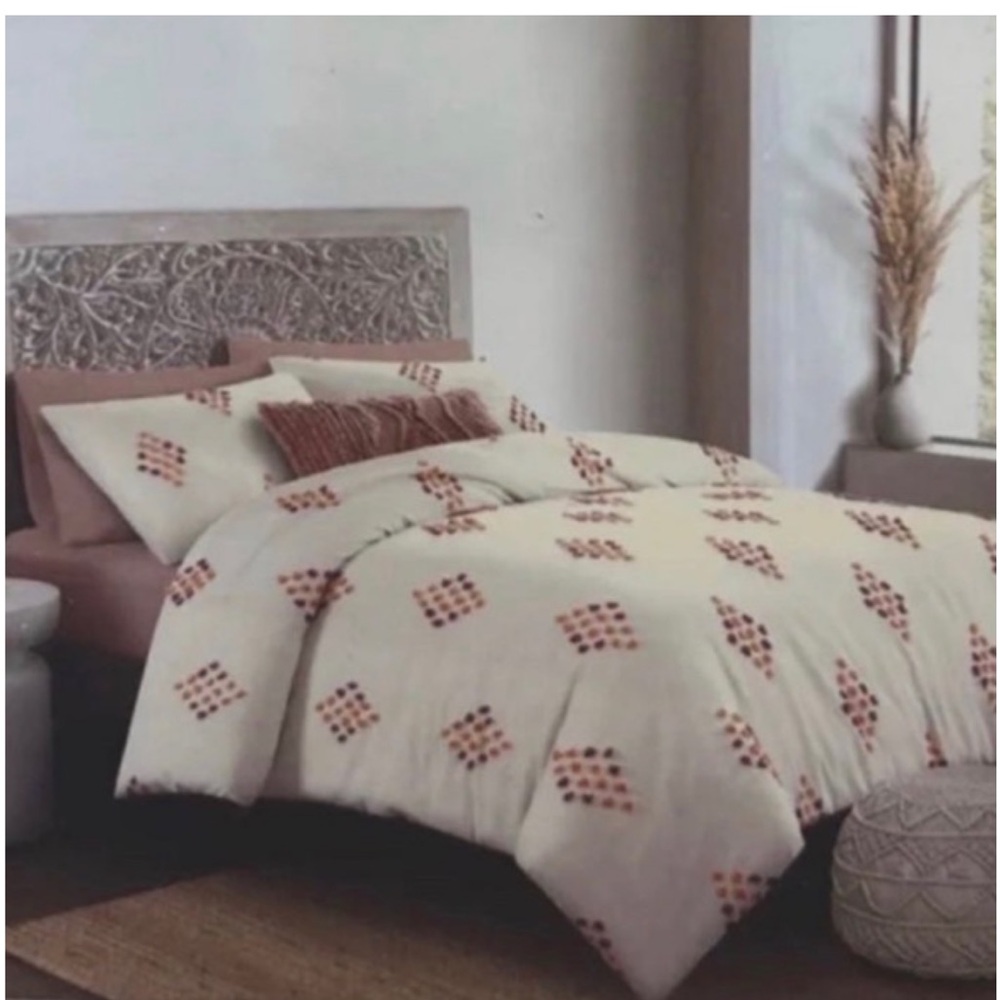 JOIE diamond tuff bedding set